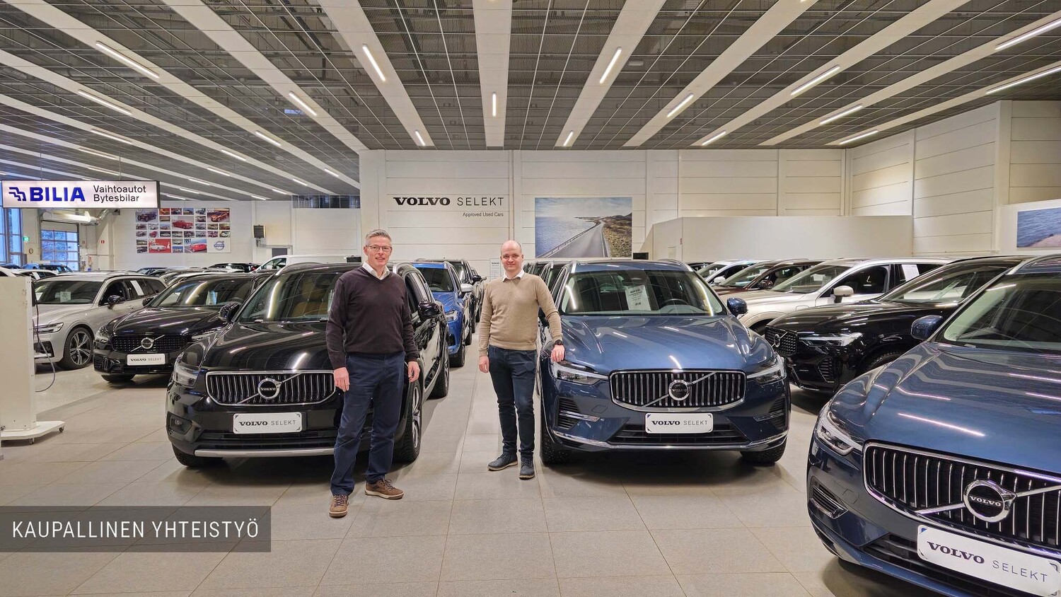 Lähes uudenveroinen Volvo-vaihtoauto markkinoiden parhaalla Selekt-takuulla