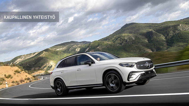 Mukavuutta, tyyliä ja markkinoiden pisin range - Mercedes-Benz GLC