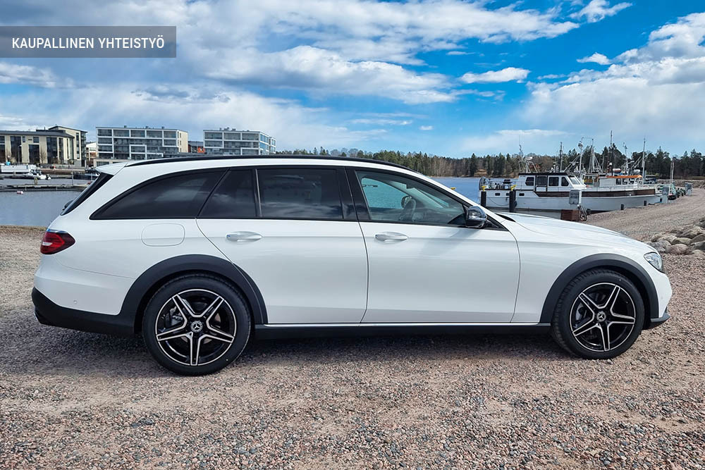 Mercedes-Benz E All-Terrain - Tuttua mukavuutta vankalla maastokyvyllä höystettynä