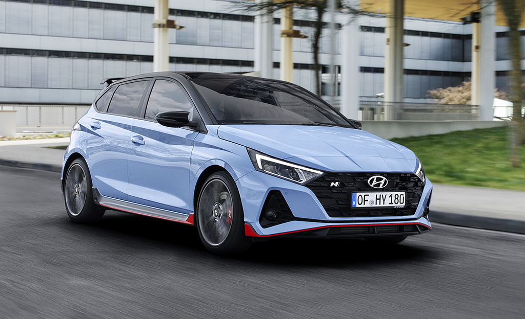Suosittu kohtuuhintaisten arkisporttien sarja laajeni – Hyundai i30 N saa rinnalleen Kona N ja i20 N -mallit
