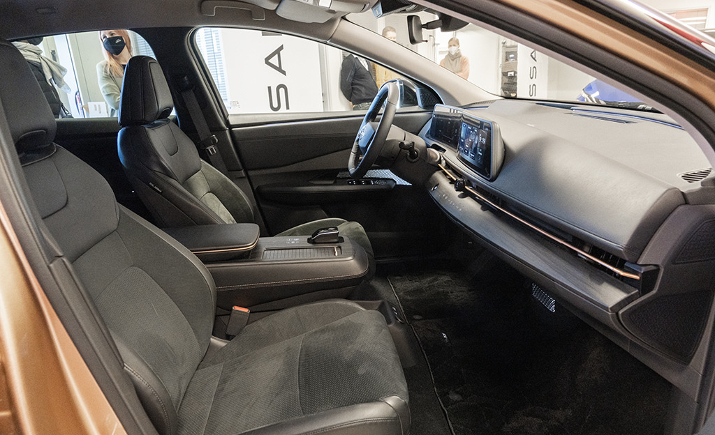 Nissan Ariya etusituimet