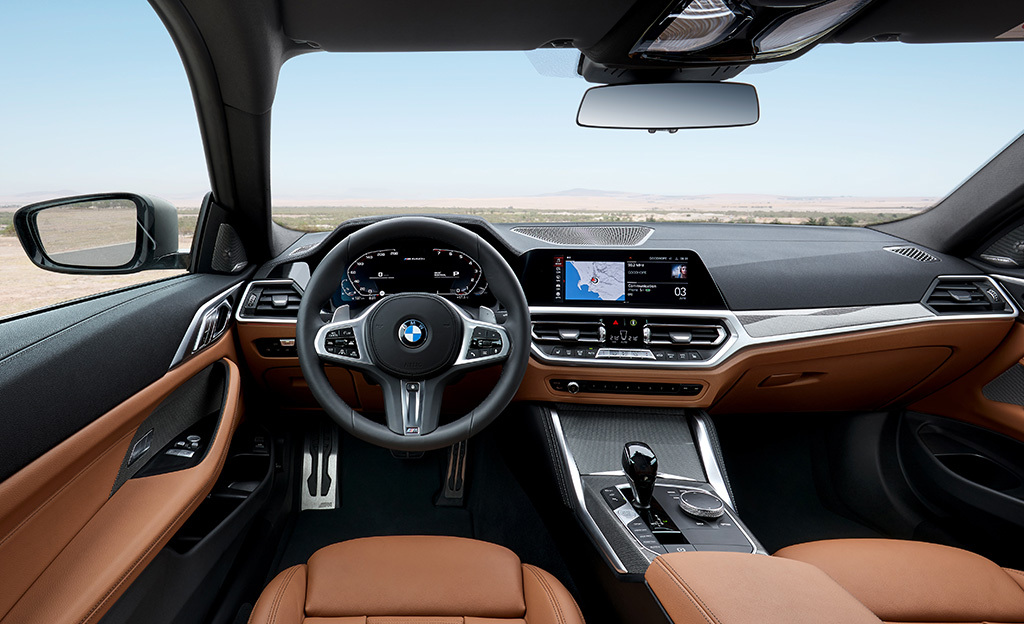 BMW 4-sarjan uudet sisätilat