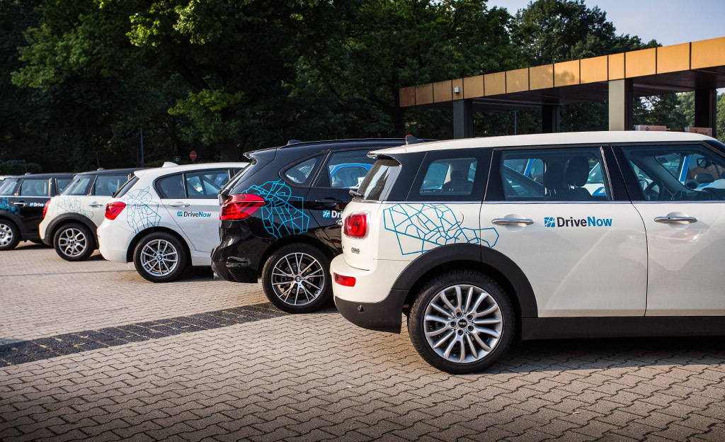 Yhteisk&auml;ytt&ouml;auto DriveNow