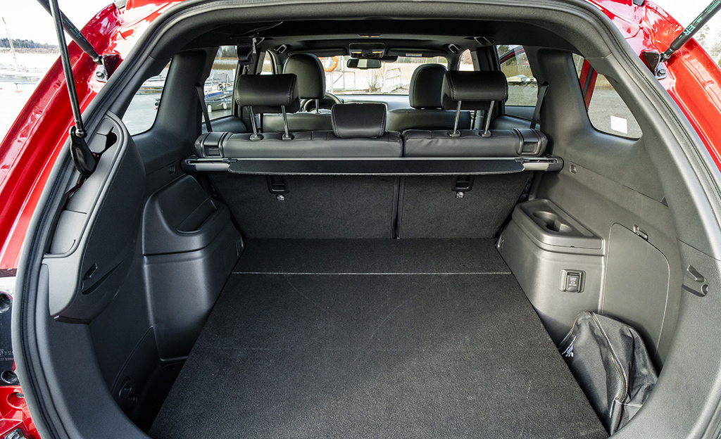 Outlander PHEV:n tavaratila