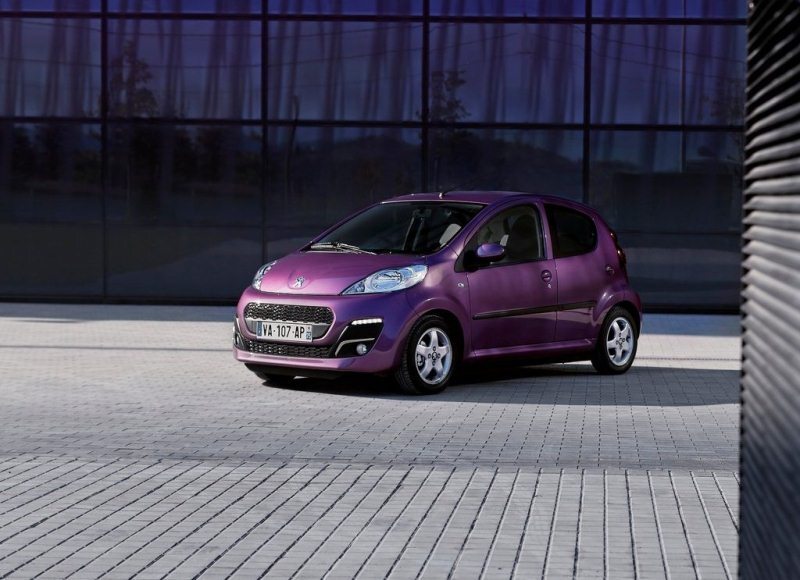 Autoesittely Peugeot 107 2012