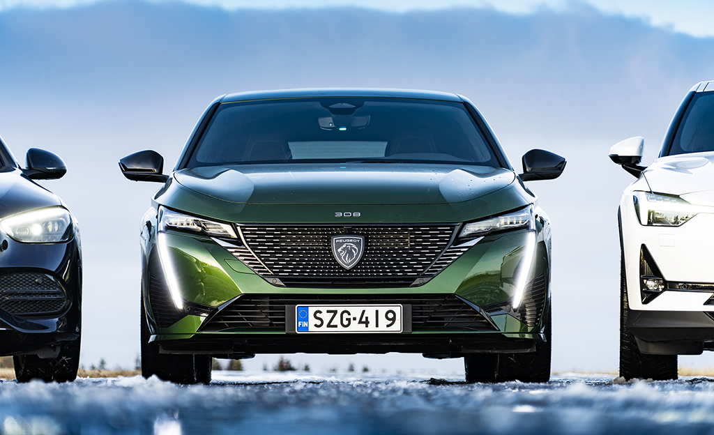 Peugeot 308 koeajo