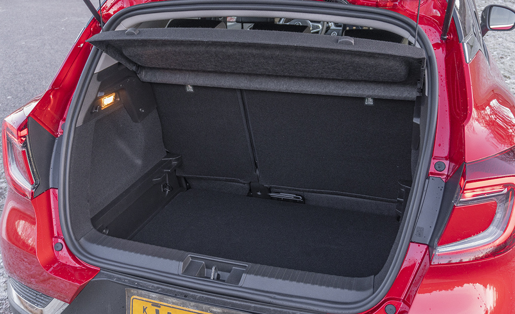 Renault Captur tavaratila