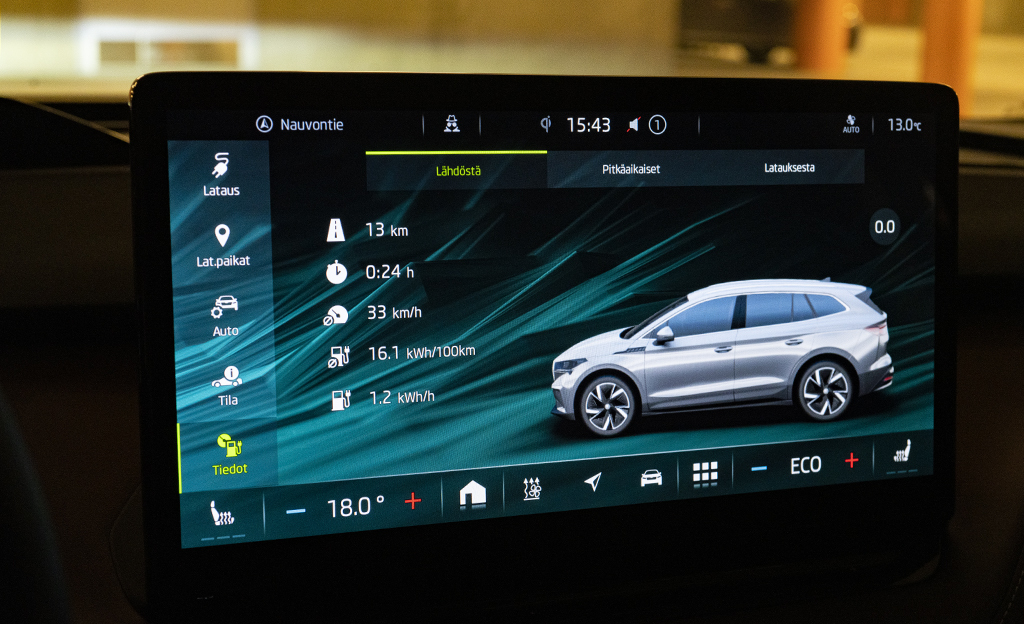 Skoda Enyaq kulutus