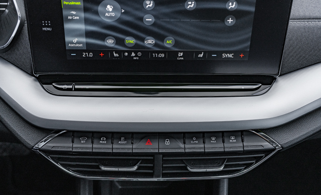 Skoda Octavia infotainment