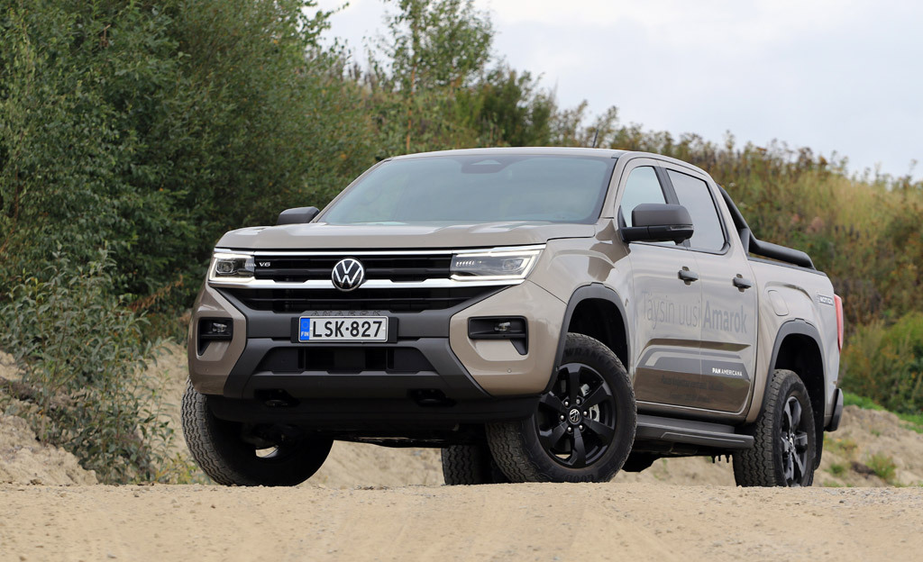 Koeajo: Volkswagen Amarok -  Entistä jykevämpi ja vähemmän Volkkari