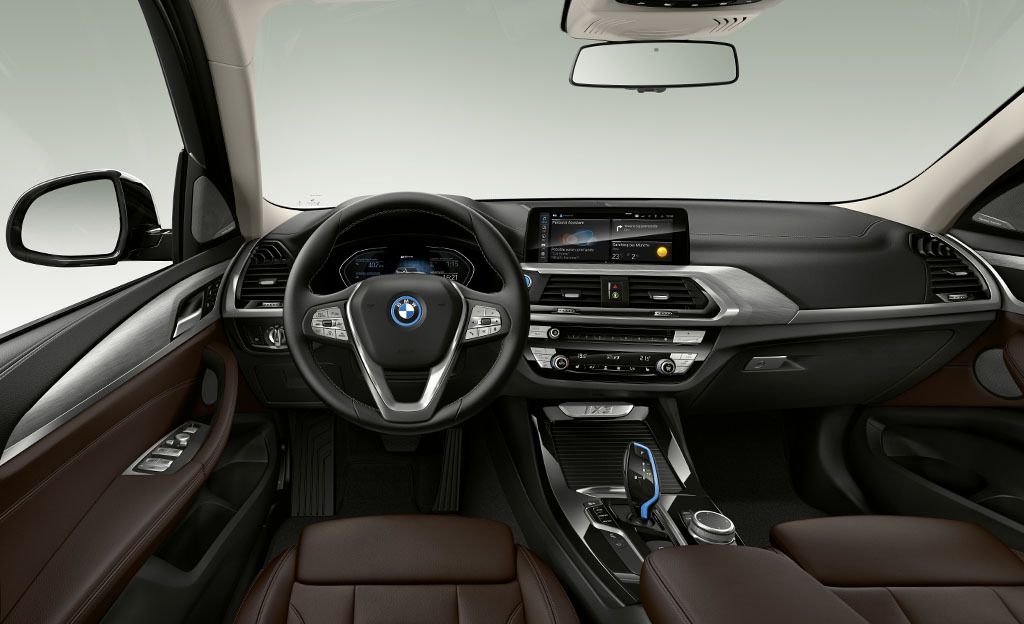 BMW iX3 ohjaamo