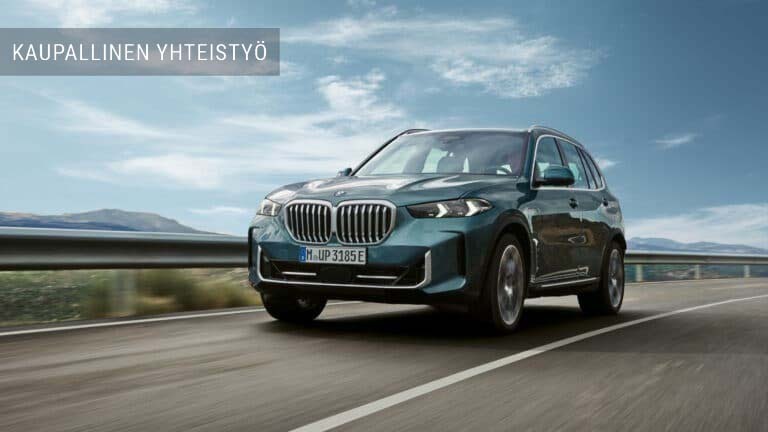 Uusi BMW X5 tarjoaa kilpailukykyisen päivityksen ulkoa ja sisältä