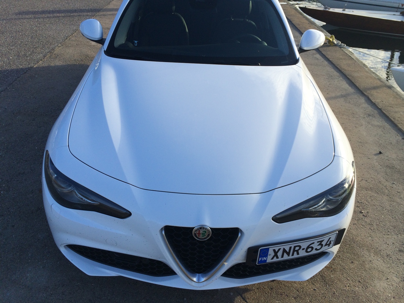 Koeajossa uusi Alfa Romeo Giulia