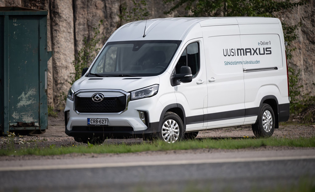 Koeajo: Maxus e-Deliver 9 – Tavara liikkuu sähköllä