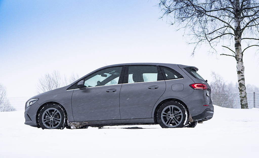 Koeajossa Mercedes-Benz B 180 A (vm. 2019) – tyylikäs tilataituri