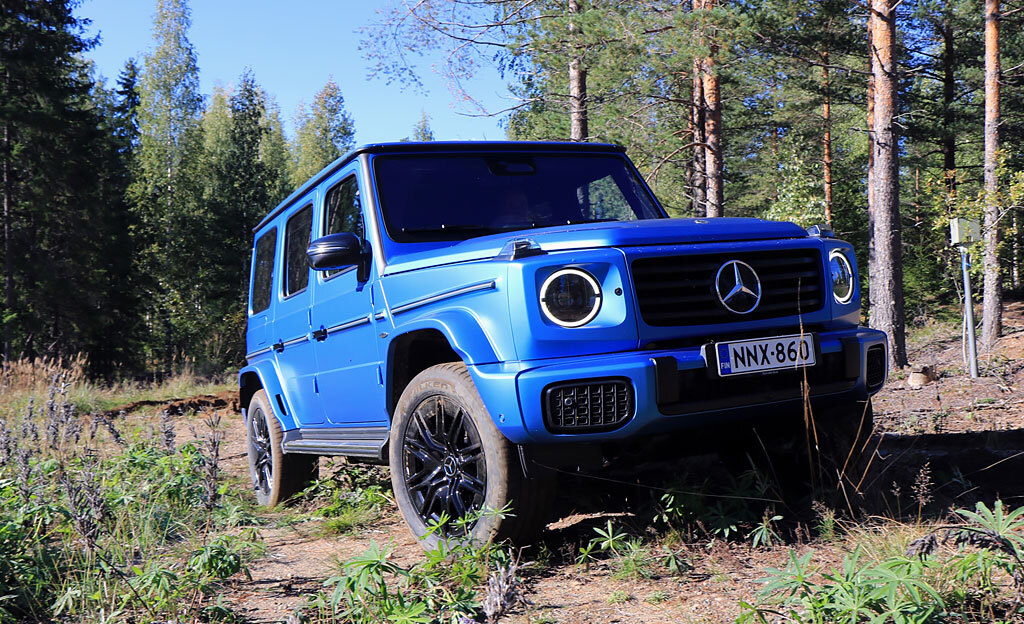Ensikoeajo: Mercedes-Benz G580 EQ - Pystyy uskomattomiin temppuihin