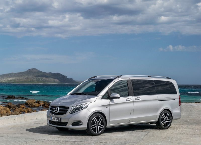 Autoesittely Mercedes-Benz V-sarja 2014