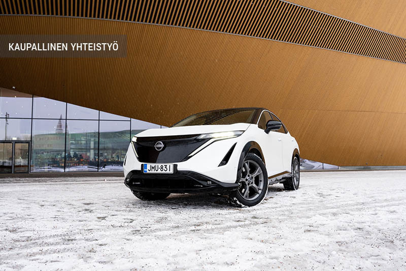 ARIYA on uuden sukupolven täysin sähköinen crossover, jossa Nissan on antanut parastaan