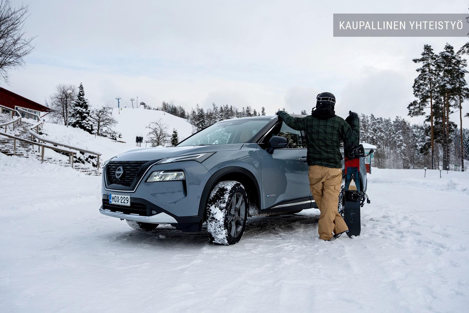 Täysin uusi Nissan X-Trail tarjoaa markkinoiden pätevimmän nelivedon