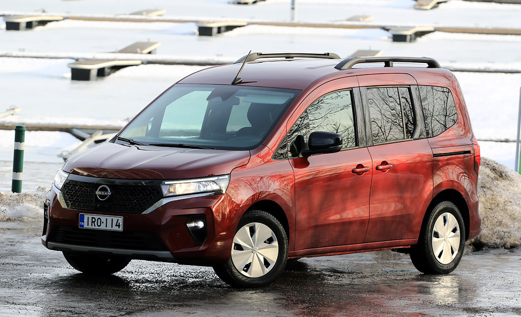 Koeajo: Nissan Townstar EV Combi – Eroaa kopioistaan