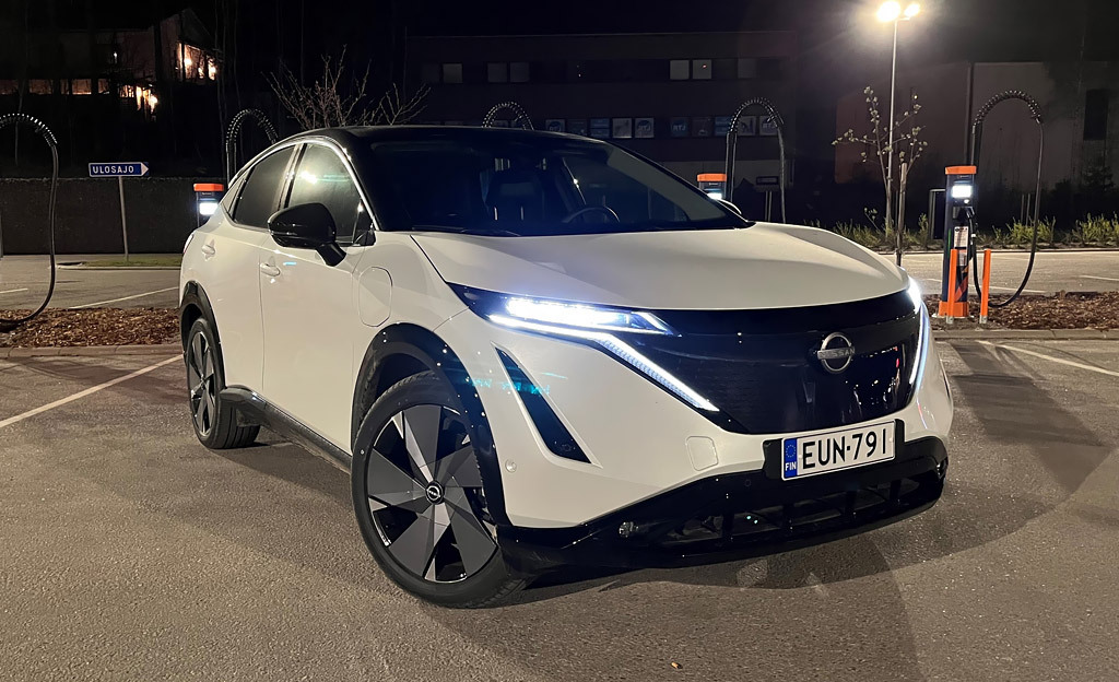 Koeajo: Nissan Ariya e-4orce – Ajettavuudeltaan luokkansa kärkeä