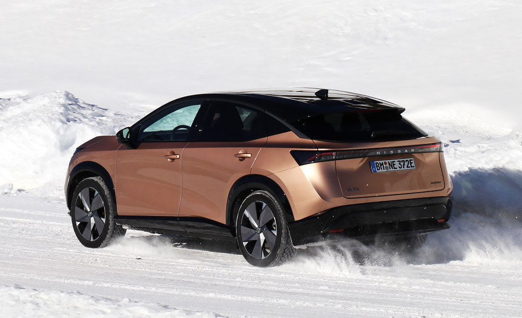 Koeajo: Nissan Ariya – neliveto loistaa talvisäässä