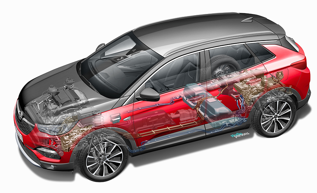 Opel Grandland X PHEV sai hinnan – kaksi sähkömoottoria ja 52 kilometrin toimintamatka