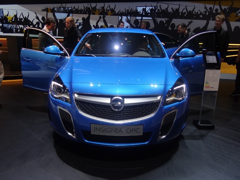 Frankfurtin autonäyttely 2013: Opel, Chevrolet ja Cadillac