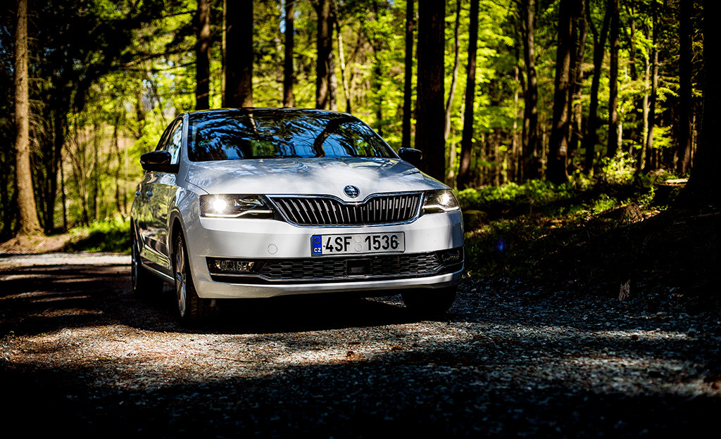 Koeajossa Skoda Rapid Spaceback 2017