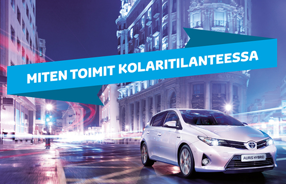 Näin toimit kolaritilanteessa