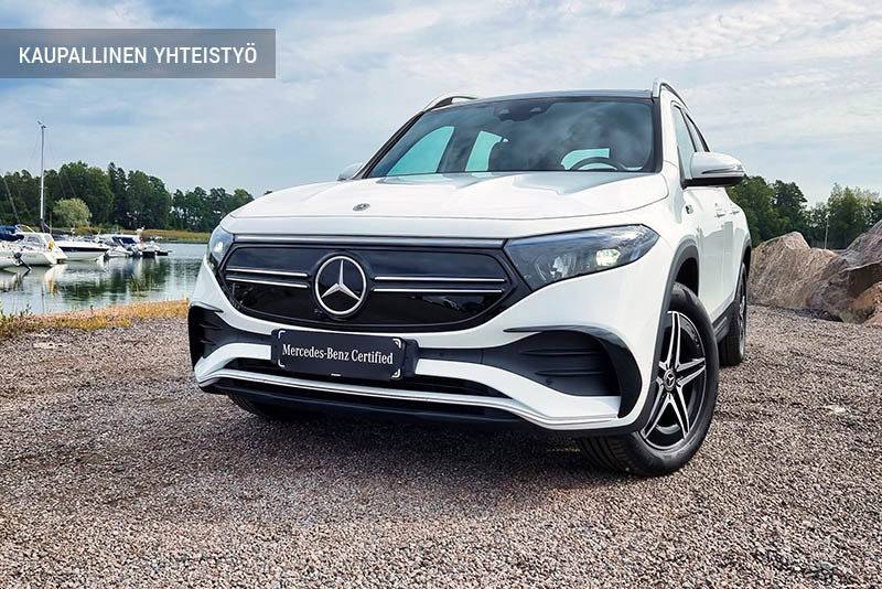 Koeajossa Mercedes-EQ EQB - tyyliä ja tilaa nollapäästöillä