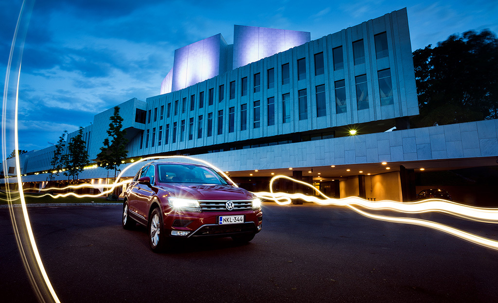 Koeajossa Volkswagen Tiguan - katumaastureiden uusi mittapuu
