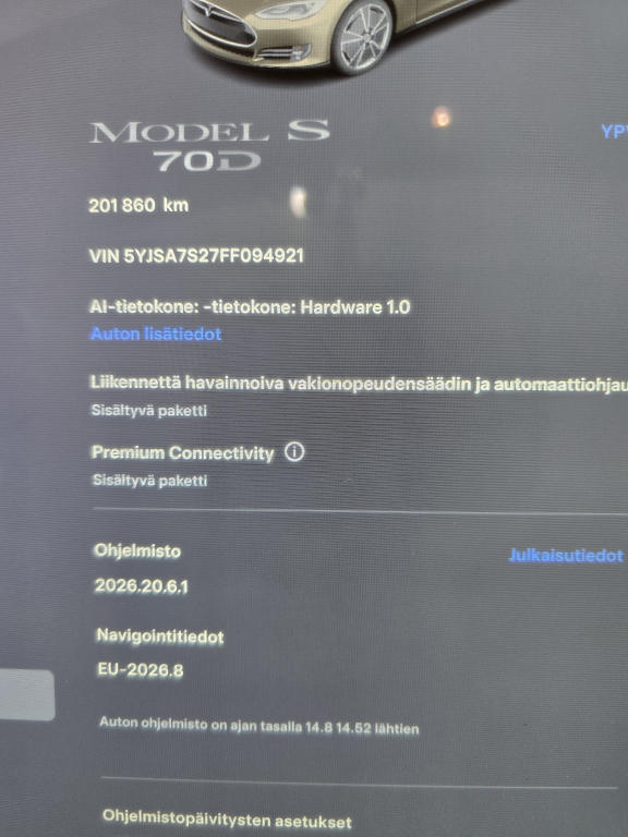 Tesla Model S vaihtoauto