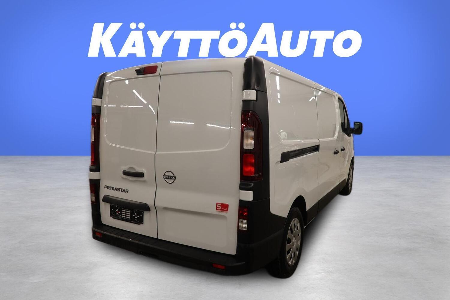 heti ajoon Nissan Primastar