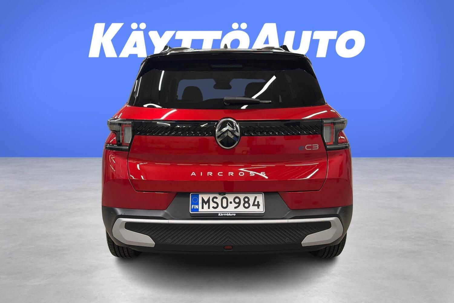 heti ajoon Citroën e-C3 Aircross