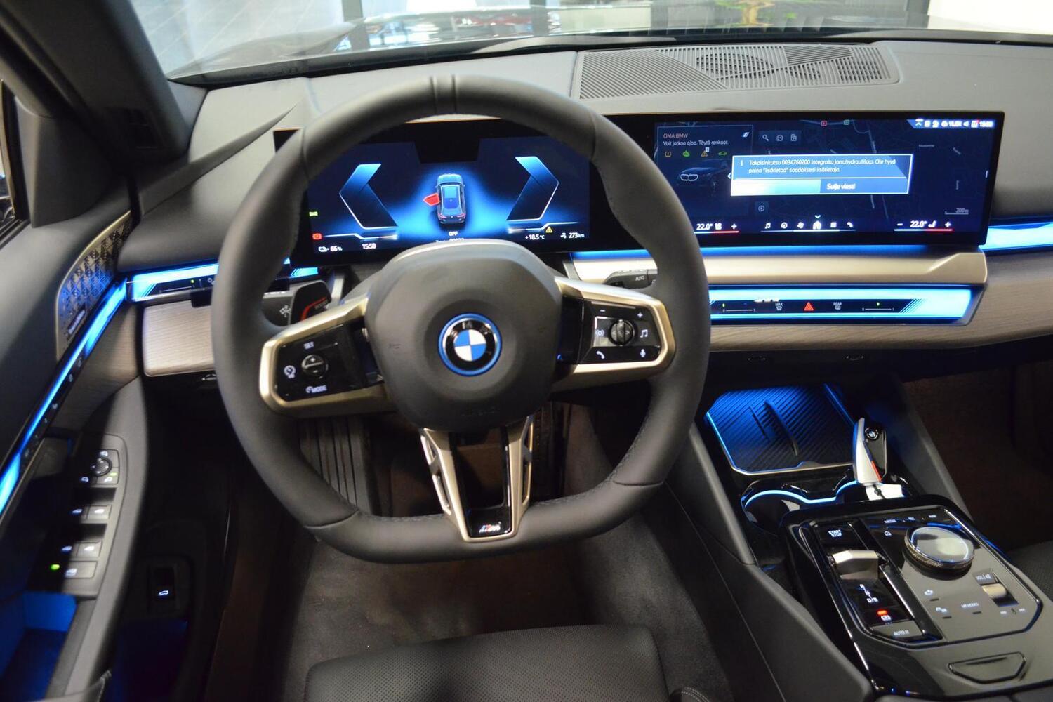 heti ajoon BMW i5