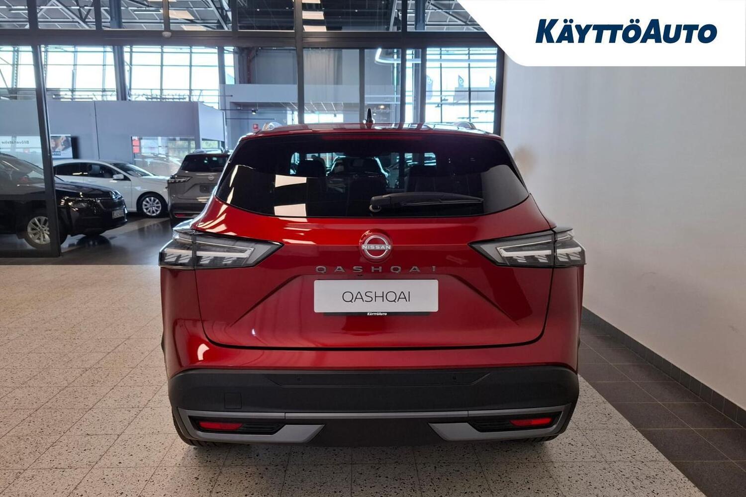 heti ajoon Nissan Qashqai
