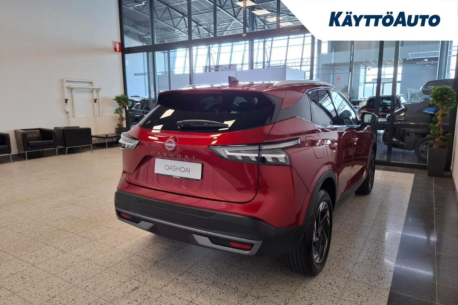 heti ajoon Nissan Qashqai