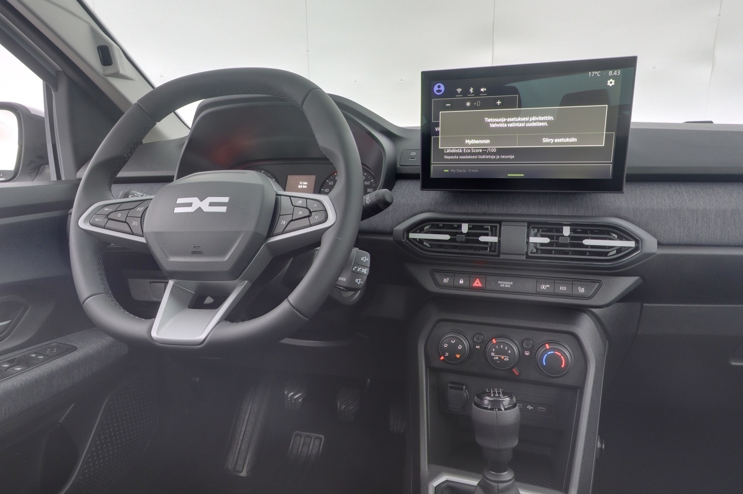 heti ajoon Dacia Sandero