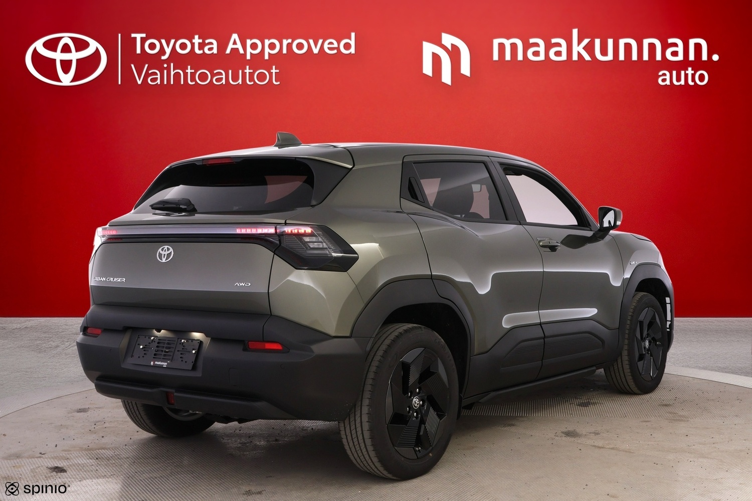 heti ajoon Toyota Urban Cruiser