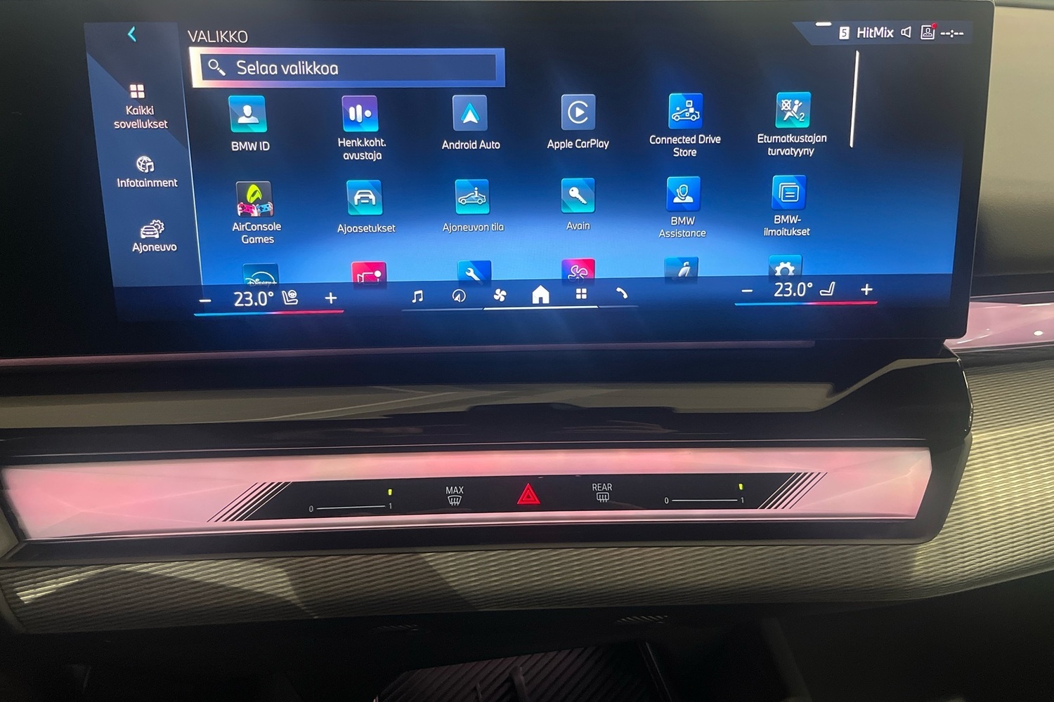 heti ajoon BMW i5