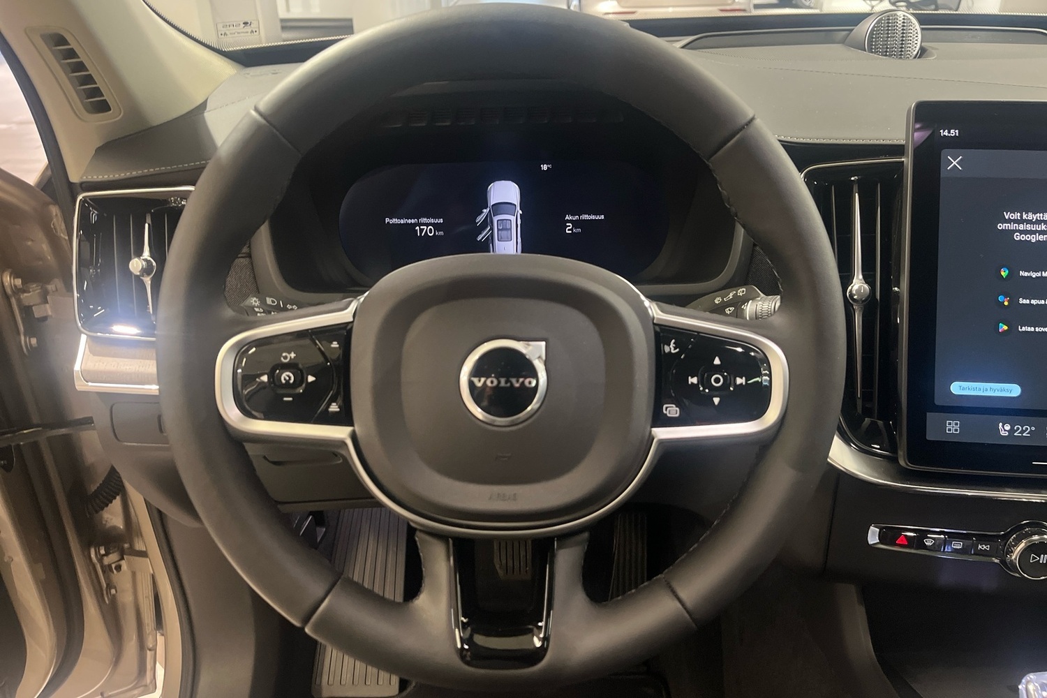 heti ajoon Volvo XC90