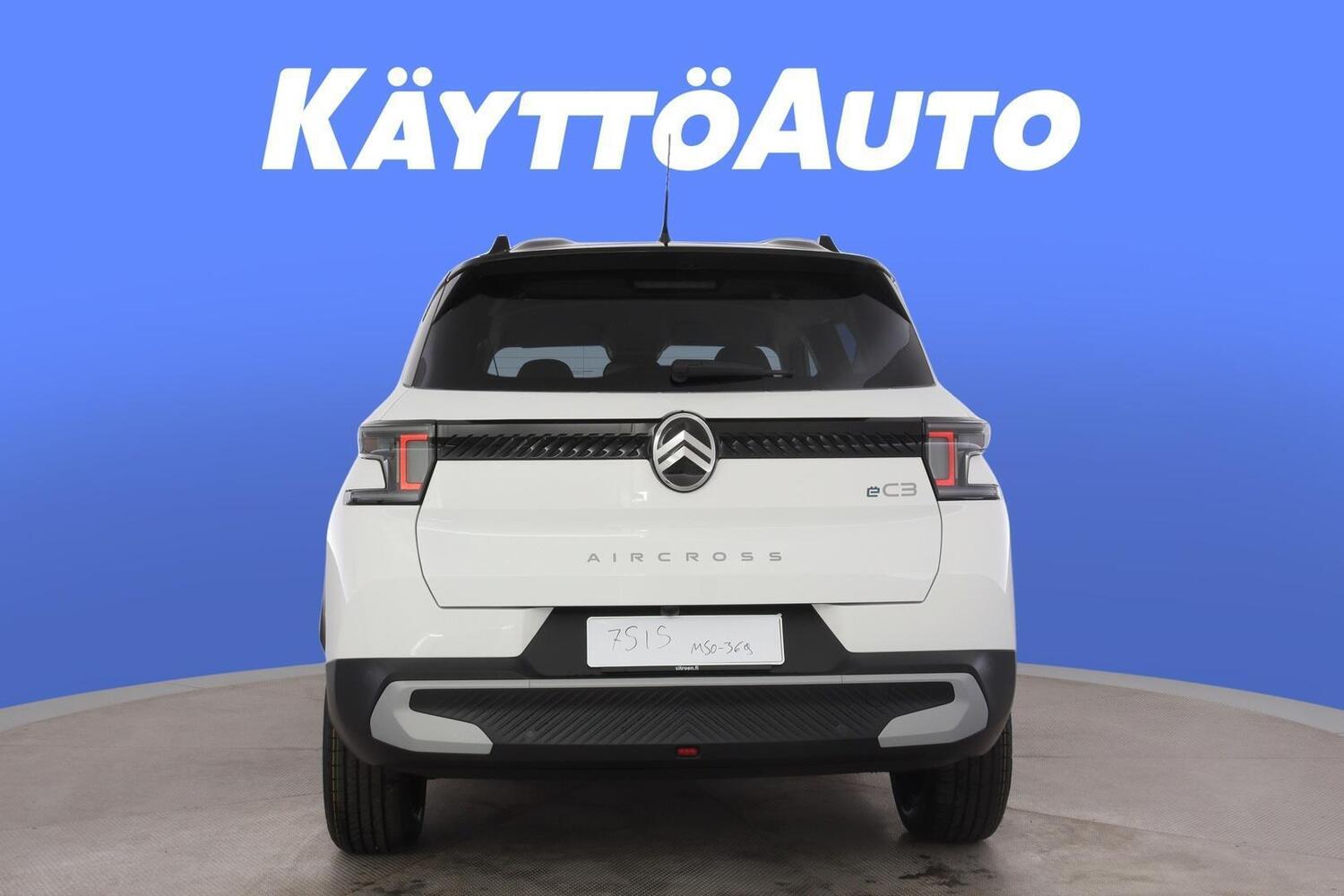 heti ajoon Citroën e-C3 Aircross
