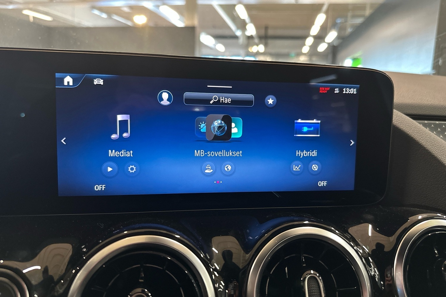 heti ajoon Mercedes-Benz GLA