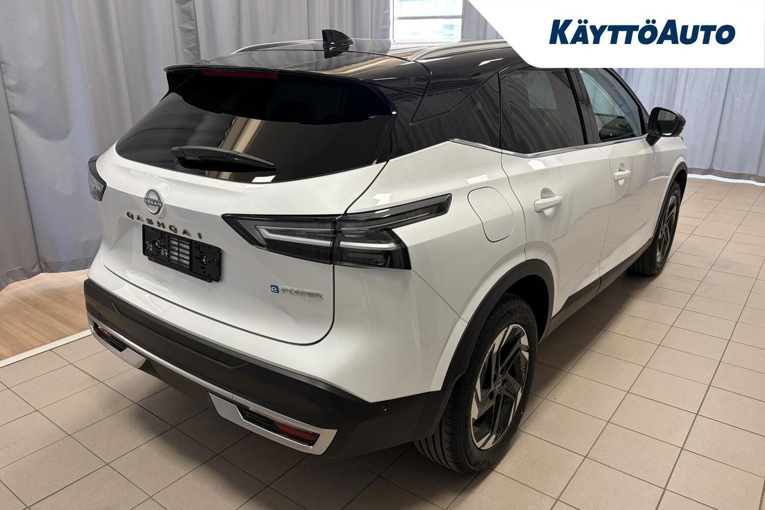 heti ajoon Nissan Qashqai