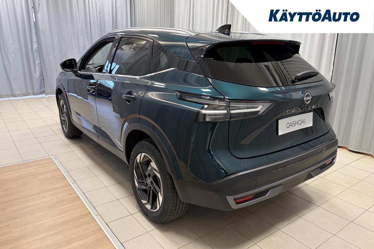 heti ajoon Nissan Qashqai