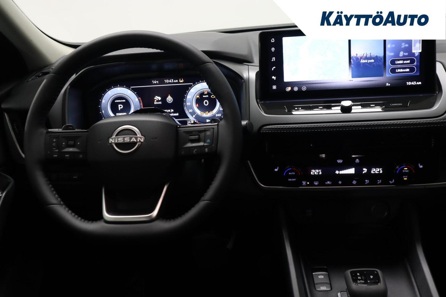 heti ajoon Nissan Qashqai