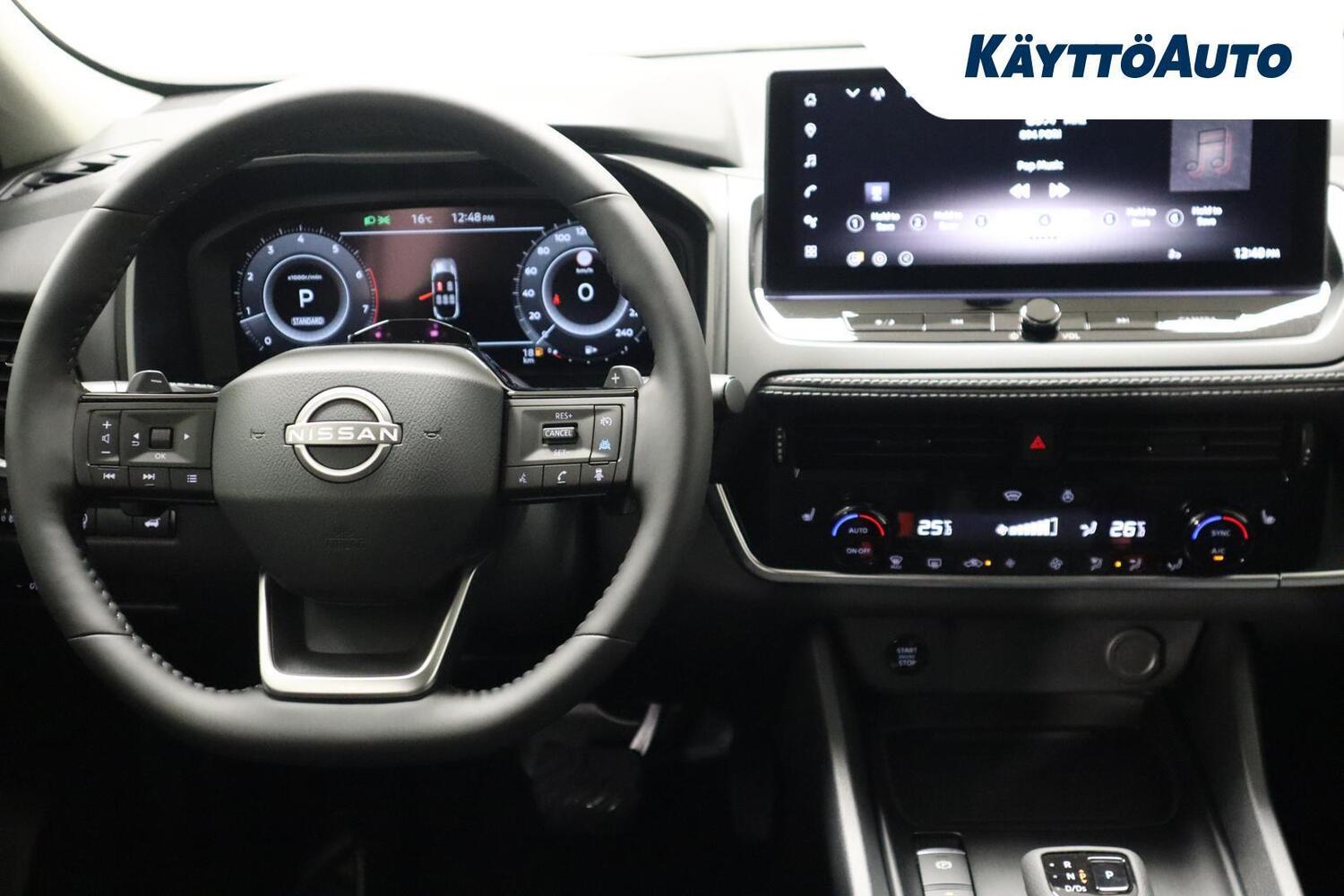 heti ajoon Nissan Qashqai
