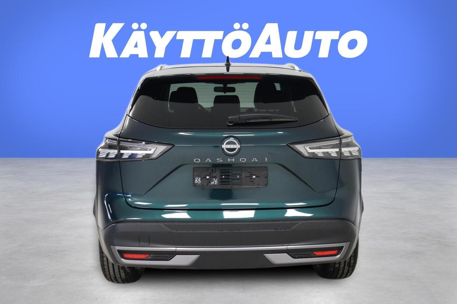 heti ajoon Nissan Qashqai