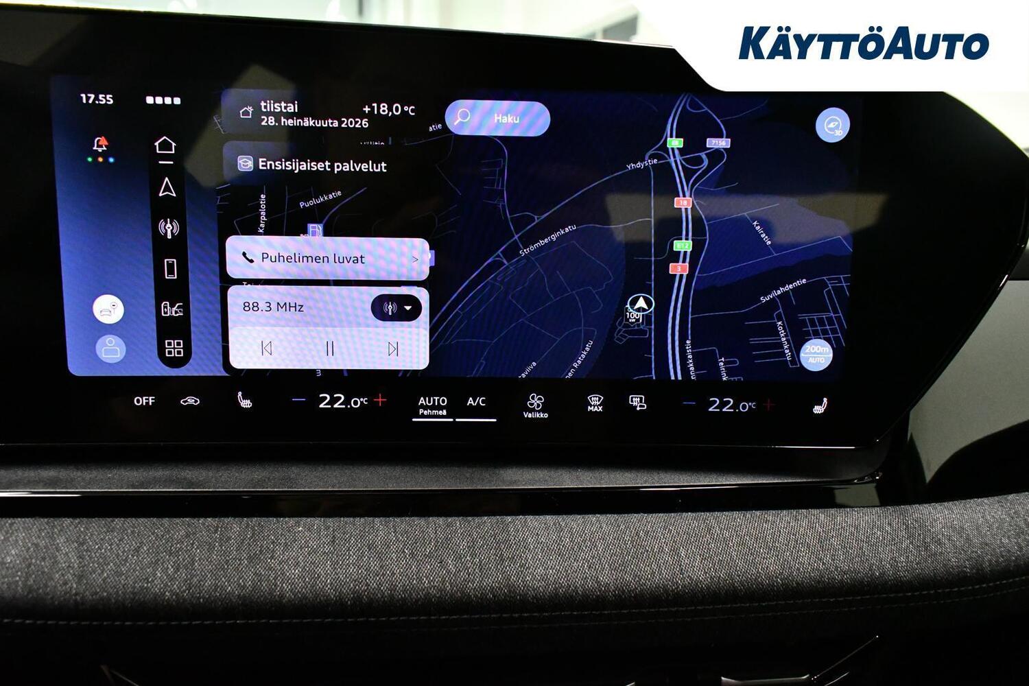 heti ajoon Audi Q6 e-tron